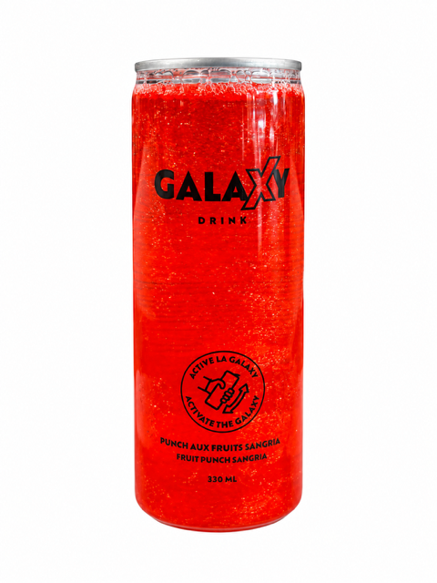 Galaxy Rouge cannettes - Punch aux fruits sangria