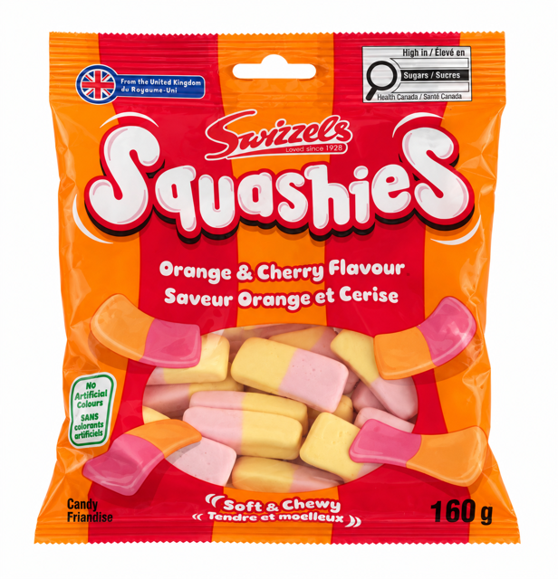 Squashies orange et cerise