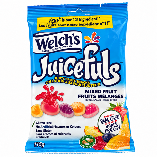 Welch's collation aux fruits juteux