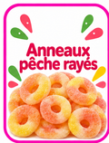Anneaux Pêche Rayés