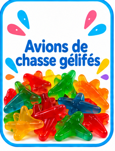 Avions de Chasse Gélifiés
