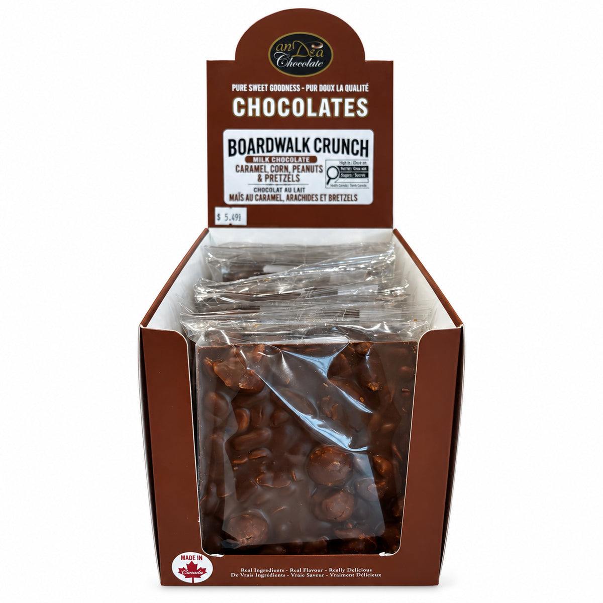Chocolat au Lait / Boardwak Crunch, 105 gr.