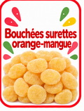 Bouchées Surettes Orange-Mangue