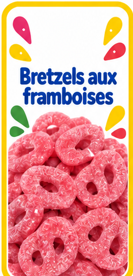 Pretzel à la Framboise