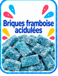 Briques Framboise Acidulées