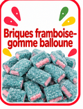 Briques Framboise Gomme Balloune