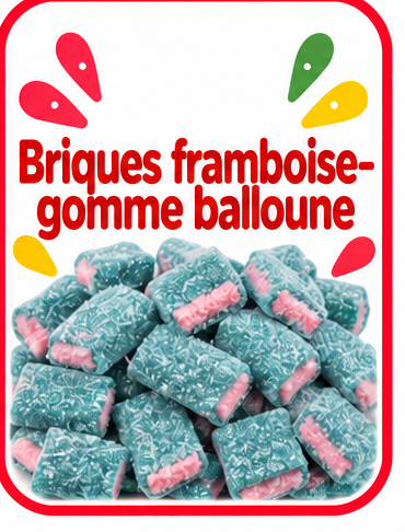 Briques Framboise Gomme Balloune