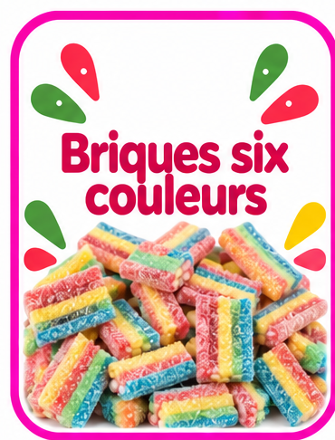 Brique Six Couleurs