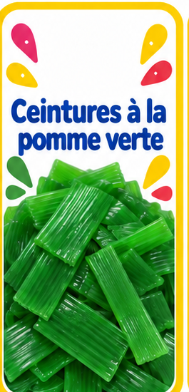 Ceintures à la Pomme Verte