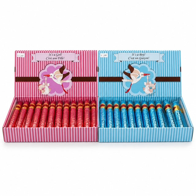 Cigare en chocolat pour naissance 30 gr.