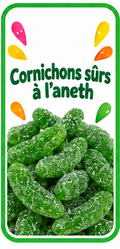 Cornichons Sûres à l'Aneth