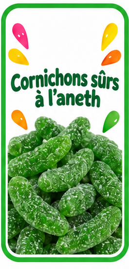 Cornichons Sûres à l'Aneth
