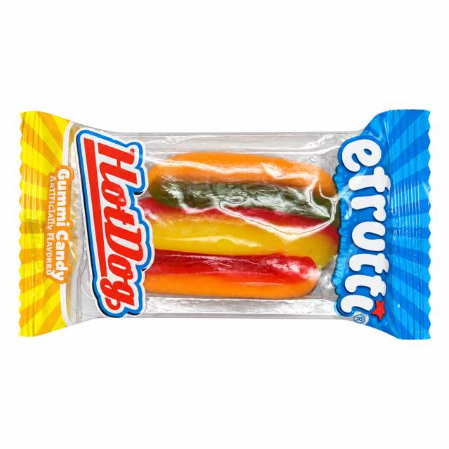 Gomme Burger avec liquide Ketchup