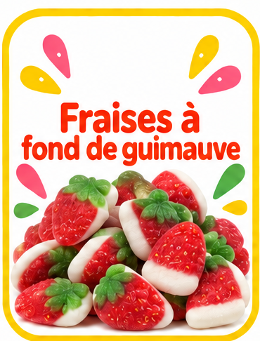 Fraises à Fond de Guimauve