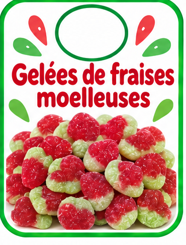 Gelées de Fraise Moelleuses