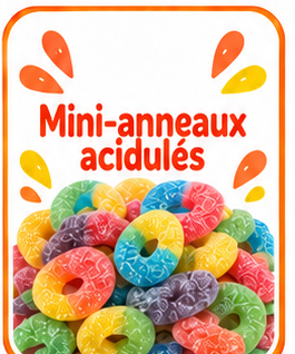Mini Anneaux Acidulés