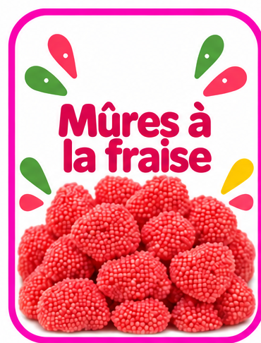 Mûres à la Fraise