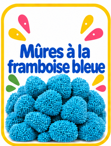 Mûres à la Framboise Bleues
