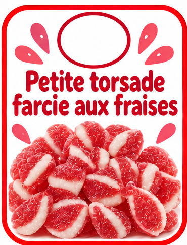 Petites Torsades Farcies aux Fraises