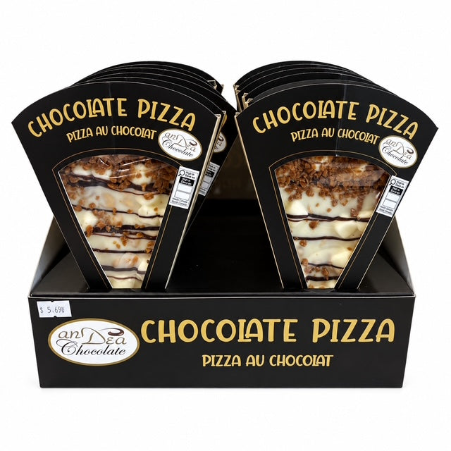 Pizza au chocolat blanc 105 gr.