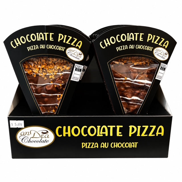 Pizza au chocolat au lait 105 g.
