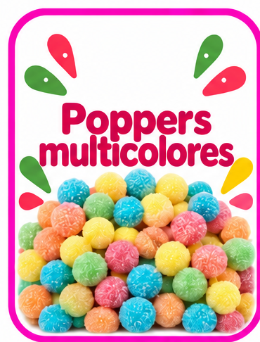 Poppers Multicolores