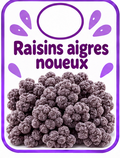 Tranches de Raisin Aigres