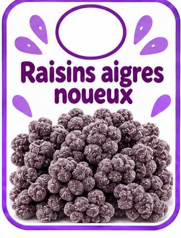 Tranches de Raisin Aigres