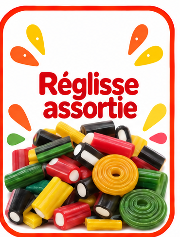 Réglisses Assorties