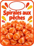 Spirales aux Pêches