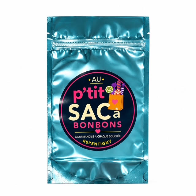 Sac personnalisé de 225 g.